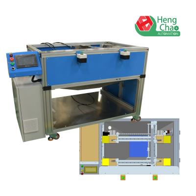 China Produktionsmaschine-Auto-Luftfilter-Winkel-Schneidemaschine des Filter-1.5KW zu verkaufen