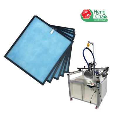 China einphasiges der 800mm Kleber-Luftfilter-Produktionsmaschine-6KW 220V zu verkaufen