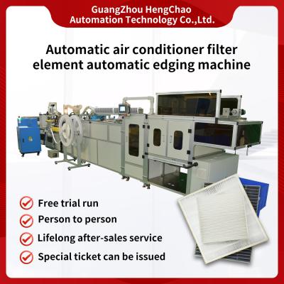 China De Filter die van de Airconditionerauto Machine de Plakkend van de Machine15kw Rand maken Te koop