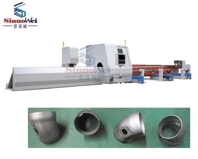 China SNW-250-6000-9000 Máquina de corte por láser con longitud máxima del material ≤ 9000 mm en venta