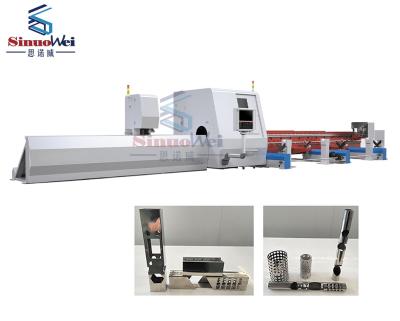 China Máquina avanzada de corte por láser para materiales de 6000 mm con precisión de posicionamiento de ± 0,1 mm en venta