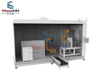 China 450 mm Basis-Roboter-Laser-Schneidemaschine 34R/Min Rotationslaserschneider Rotationsschneidemaschine zu verkaufen