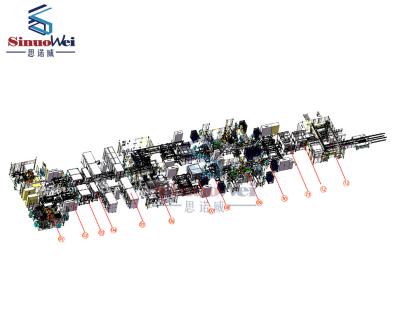 Chine Module de batterie de puissance OEM ligne de production automatique 20s/SET à vendre