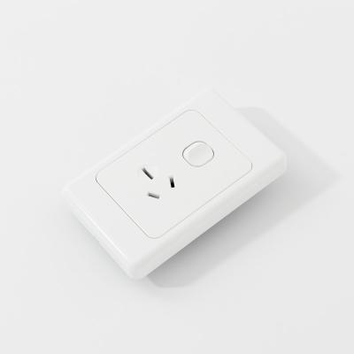 China Living Room Consistent Quality Single Socket Wall Power Point Wall Power Sockets for sale