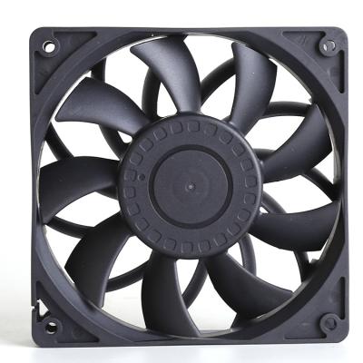 China Wholesale 120mm Computer Fan 12v Cooling DC Fan Double Ball Fan For Lift / Case Power Supply for sale