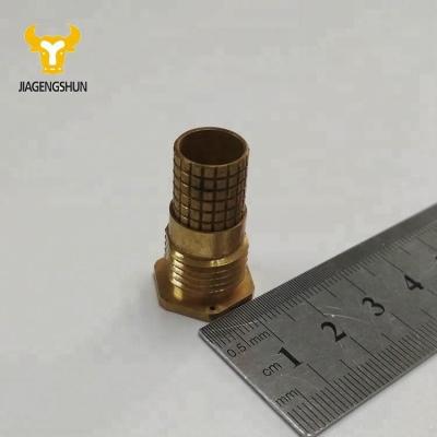 China China Wholesale Aluminum CNC Machining M8 M10 Brass Knurled Nuts for sale