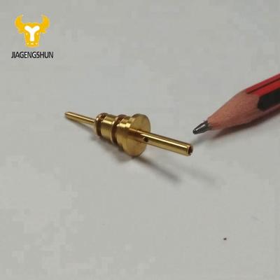 China Custom CNC Machining Automotive Brass Screw Thread Shaft for sale