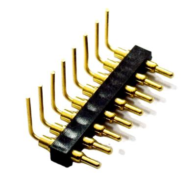 China PCB 8 Pin Pogo Connector Spring Loaded 8 Pin Pogo Connector for sale