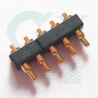 China 5pin male charging pogo connector male spring loaded battery connector for sale