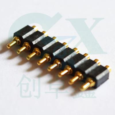 China Customized spring loaded PCB SMT pitch 2.54mm pogo pin connector for sale