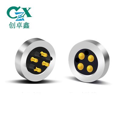 China PCB made in shenzhen magnetic pogo male female connector for sale