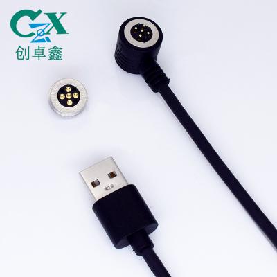 China High Quality Round 5pin Male Female Magnetic Power Connector For Radio Charging for sale