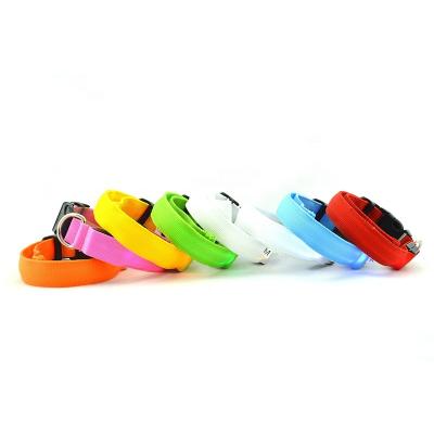 China Lights Supply New Pet Led Rechargeable Waterproof Usb And Insect Repellent Collar Collar for sale