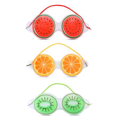 China Anti-puffiness fruit ice compress eye mask relieve fatigue gel sleep eye protection for sale