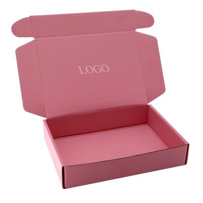 China Recycled Materials China Factory Custom Logo Lingerie Gift Box Luxury Boxes Ffor Clothes Mailer Compostable Box for sale