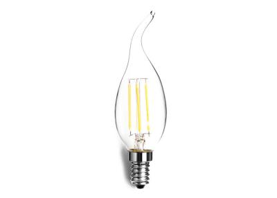 China C35 LED Energy Saving Light Bulbs , LED Filament Candle Bulb Stepless Dimming for sale