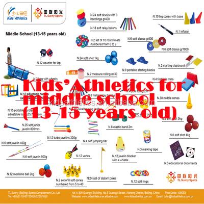 China kids athletics kit for middle school 13-15 years K2 for sale