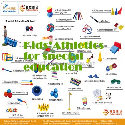 China kids athletics kit for sports special education school K10 for sale