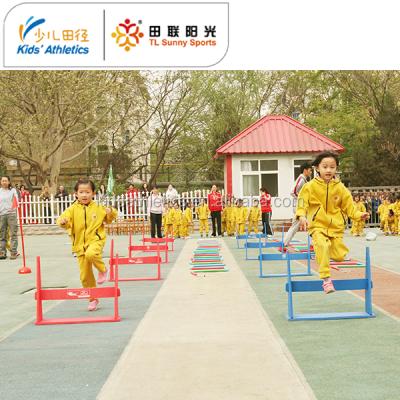 China Kids Athletics IAAF Kids Track and Field Jumping Agility Obstacles for sale