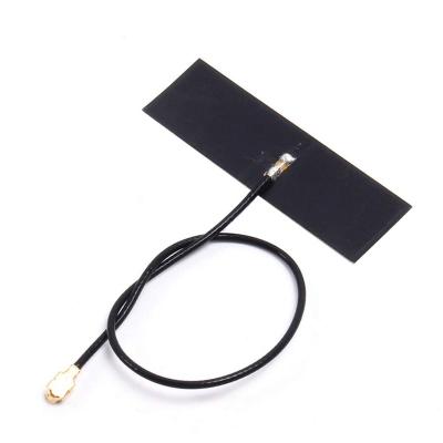 China Flexible PCB 42*12MM 5GHZ FPC WIFI Internal Antenna With U.Fl IPEX Connector 1.13 Cable 50MM for sale