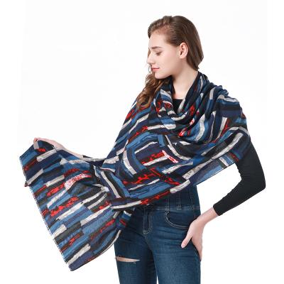 China Imitation cashmere shawl manufacturer stain imitation cashmere new autumn and winter women's scarf for sale