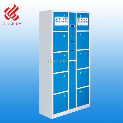 China High Quality 10 Doors Employee Electronic Locker / Staff Locker 1007 for sale