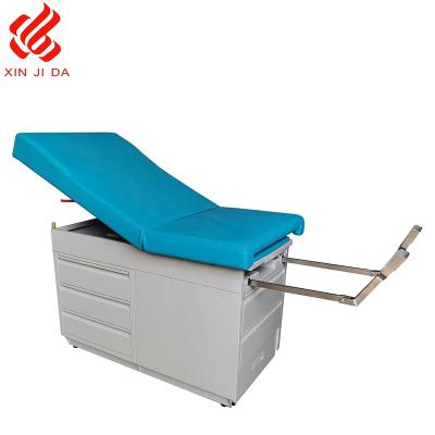 China High quality medical multifunctional hospital examination gynecological couch with stirrups for hospital for sale