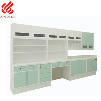 China Modern Eye-Catching High Quality Hospital Laboratory Furniture Wall Cabinets for sale