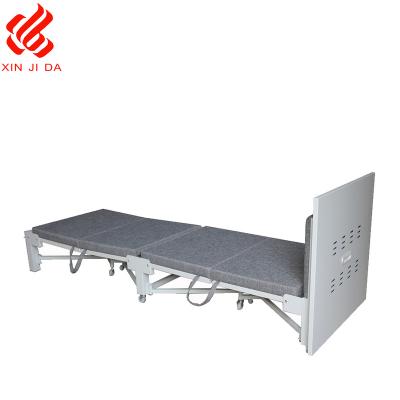 China Commercial Multi Function Metal Resting Rollaway Folding Bed With Mattress For Hotel / Office / Hospital for sale