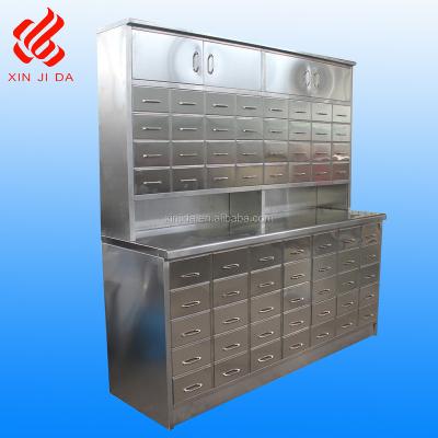 China Contemporary Medical Hospital Stainless Steel Drawers Cabinet for sale