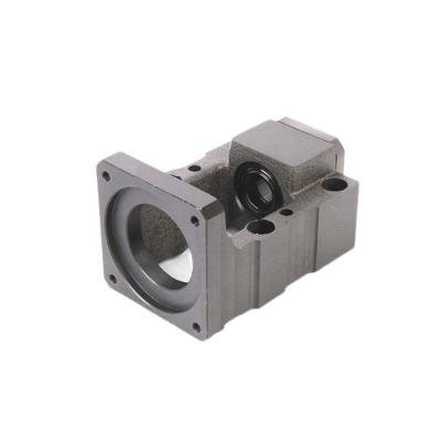 China Servo motor motor steel base for jaw coupling, black casting motor steel base for coupling for sale