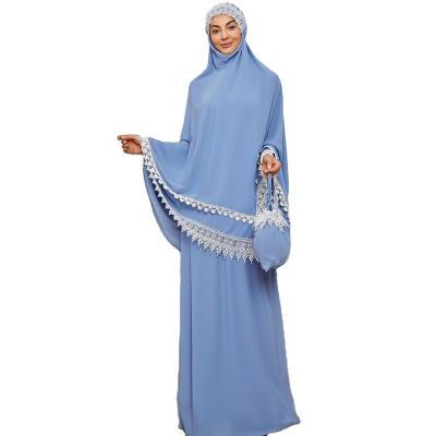 China Custom Made Super Quality Muslim Costume Muslim Women Dress Eid Islamic Ethnic Clothing for sale