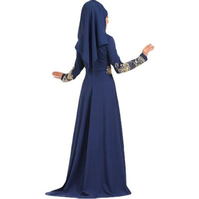 China Wholesale Polyester Modest Dress Muslim Turkey Abaya Dubai Dress Muslim Islamic Clothing Dresses Girl for sale