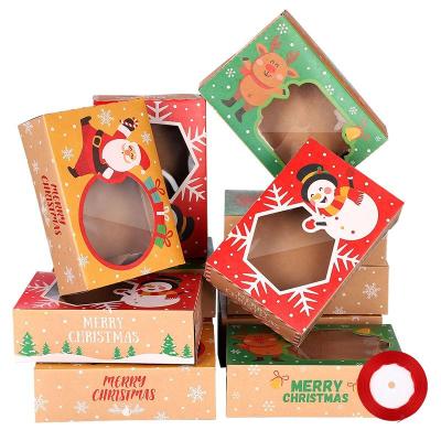 China Recycled Materials Christmas Eve Box Christmas Packaging Gift Box Christmas Gift Box Packaging for sale