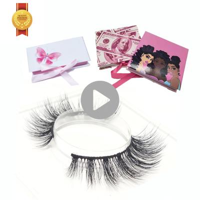 China Wholesale Super Flexible 3d Mink Lashes Box Packaging Private Label Holographic Eyelash Vendor Customized Boxes for sale