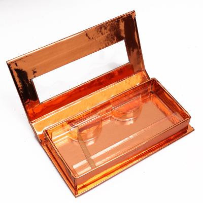 China Factory Wholesale Papercard Own Brand Mink Eye Lashe Diamond Shape Eyelash Box for sale