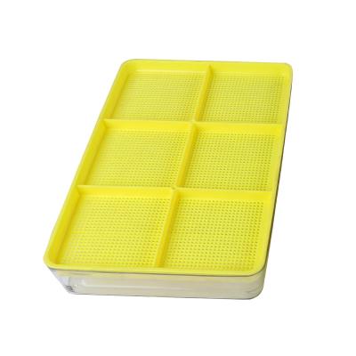 China Sale Low Price 162 Hot Holes Not Easily Deformed Bean Sprouts Plastic Seed Tray for sale