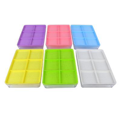 China A not easily deformed popular when stackable 10 x 10 polystyrene seedling germination tray for sale