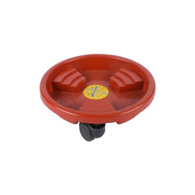 China Not easily deformed factory container flower pot rack wholesale hot selling wheel for sale