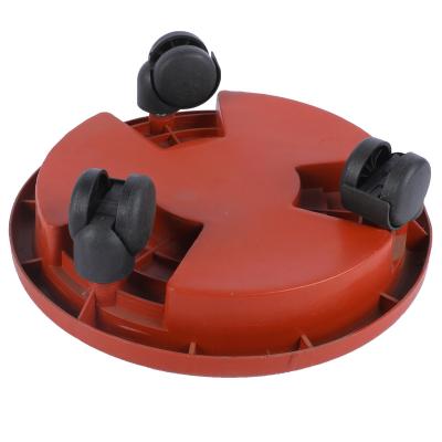 China Manufacturer Promotional Flower Mover Not Easily Deformed Pot Rack With Wheels for sale