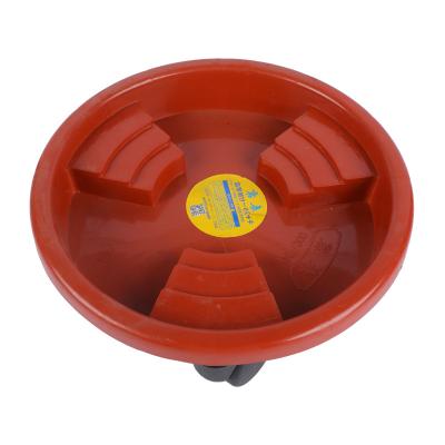 China Hot sale high quality not easily deformed flower pot stand with wheels for sale