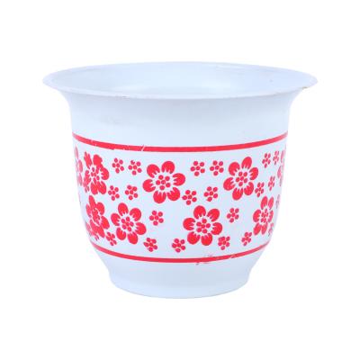 China Seckill Sublimation Garden Not Easily Deformed Plastic Flower Pot for sale