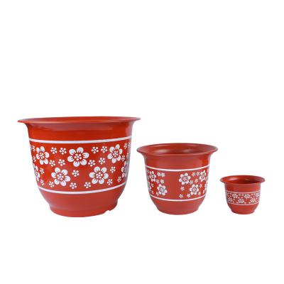 China Factory direct sales single garden not easily deformed plastic flower pots for sale