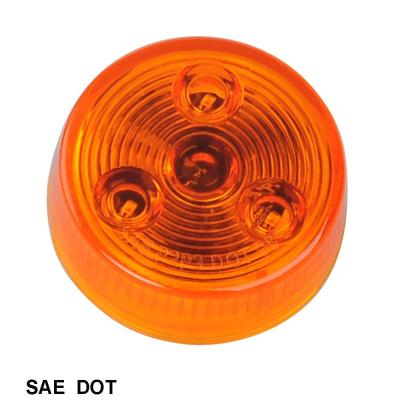 China 2 inch LED round marker trailer lights and 2 inch LED clearance light 2 inch side round marker for sale