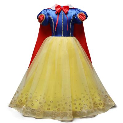 China New Elsa Dress Girls Party Vestidos Cosplay Princess Dress Kids Anna Snow Queen Costume Print Birthday Princess Girl Clothing 2021 Sweet for sale