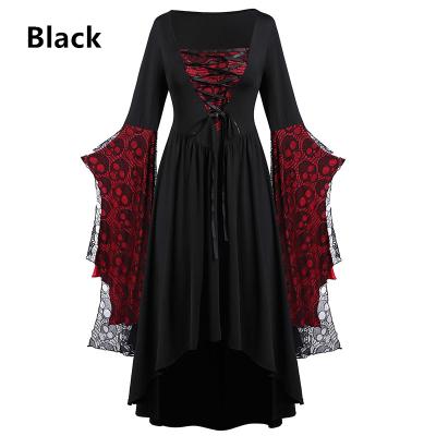 China Halloween Dress Women Costume Carnival Party Vestido Victorian Gothic Long Dress FFT Cosplay Bride Witches Breathable Medieval Ghost Uniform for sale