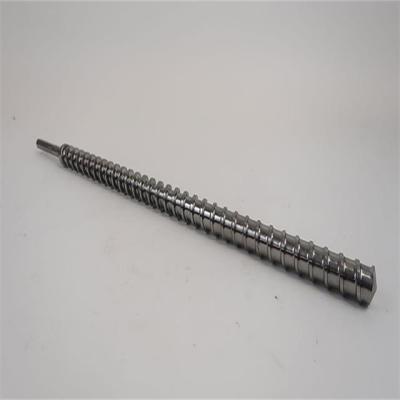 China Plastic reuse single screw and valuable plastic design barrel for extrusion machine for sale