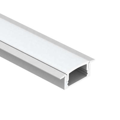 China Indoor K16 For Ceiling Light 6063 T5 Recessed 23*9mm Extrusion Radiator Housing Channel Led Strip Aluminum Profile for sale