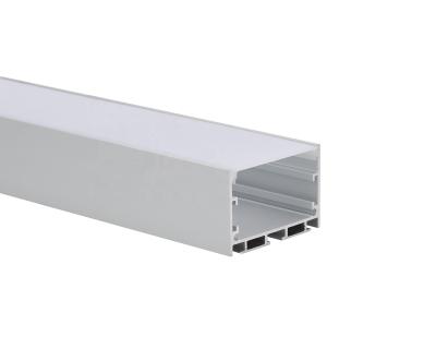 China Heat Resistance Aluminum Extrusion Profile For Led Casting Channel Linear Light Large Recessed Power Led Profile for sale