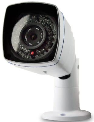 China CCD 3.6mm CS Fixed Lens IR Bullet Camera 420TVL - 700TVL With Mounting Bracket for sale